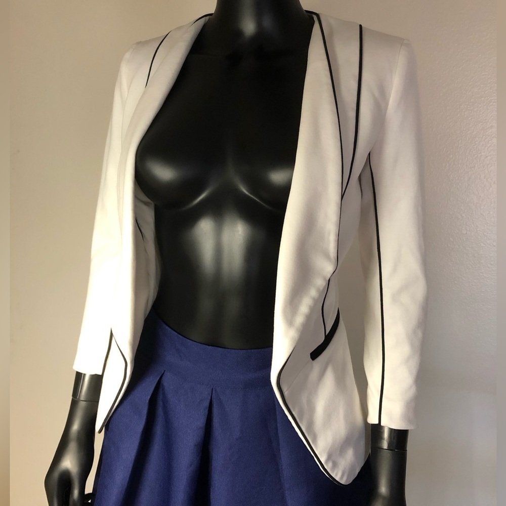 H&M Off White Blazer
